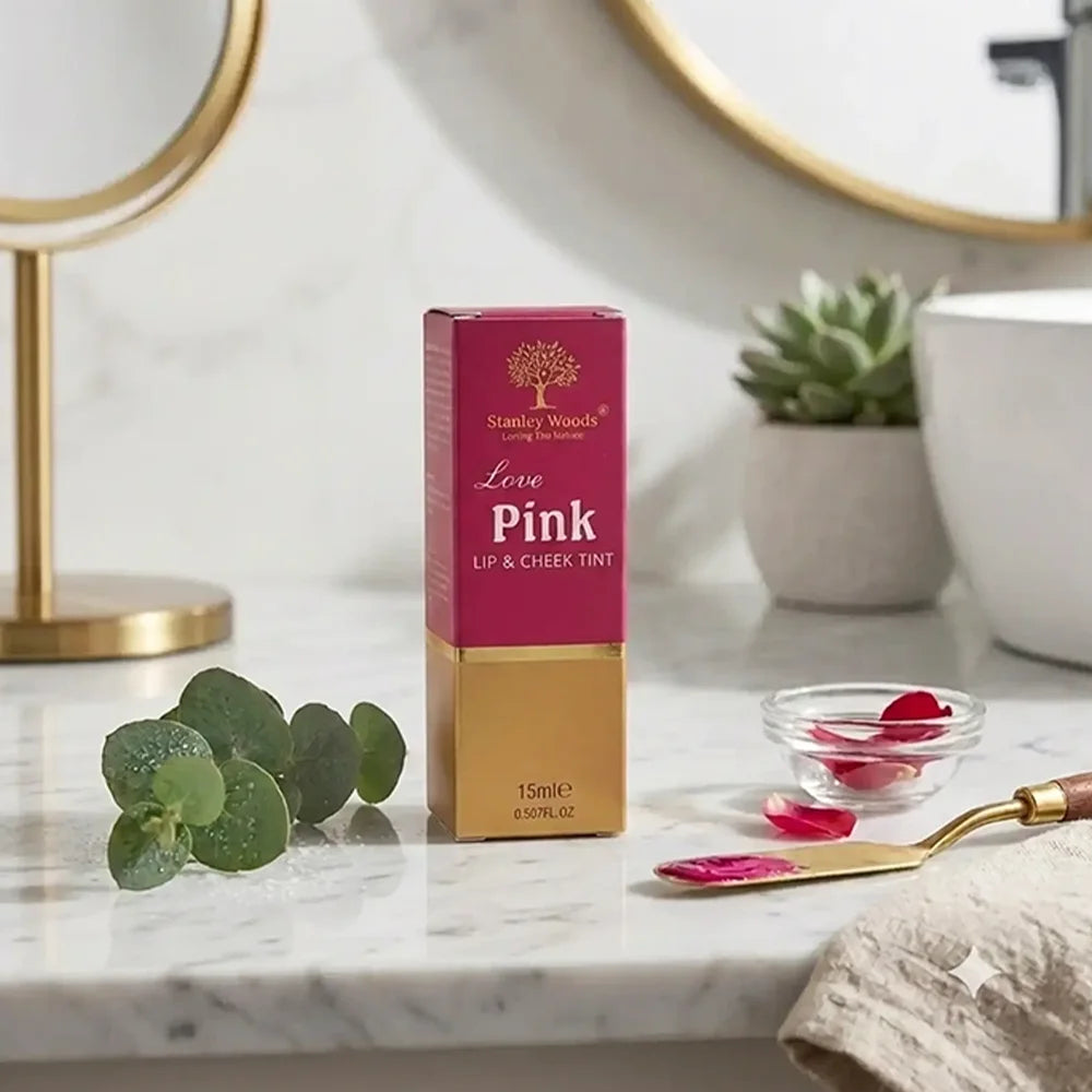 Lip and Cheek Tint (Pink)
