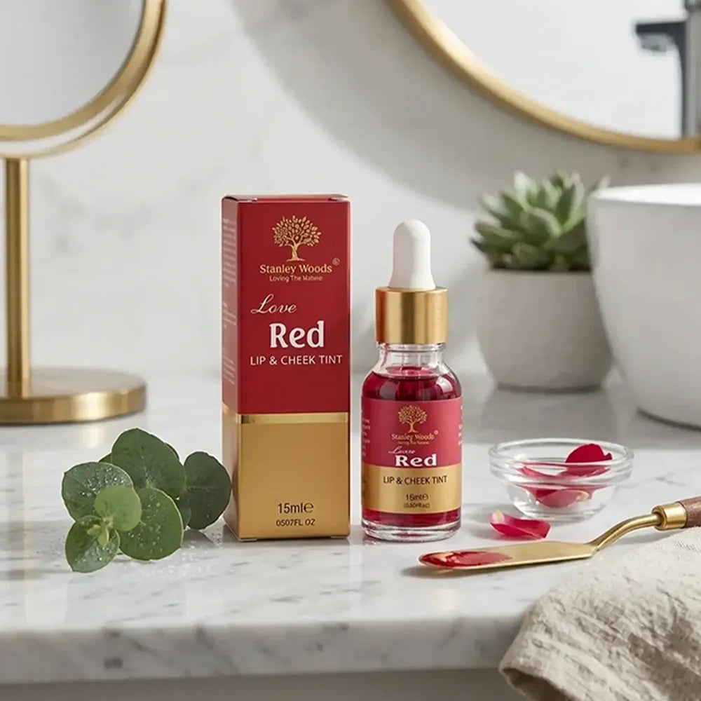 Lip and Cheek Tint (Red)