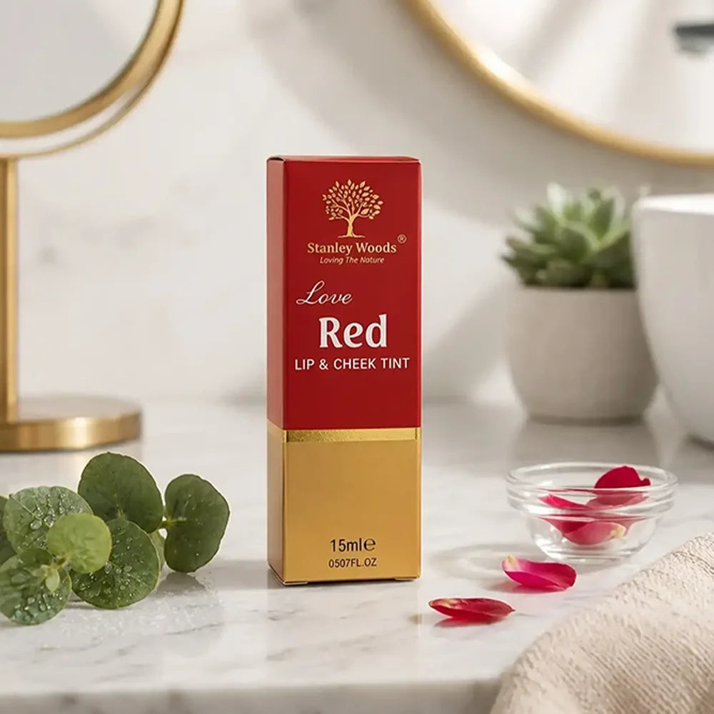 Lip and Cheek Tint (Red)