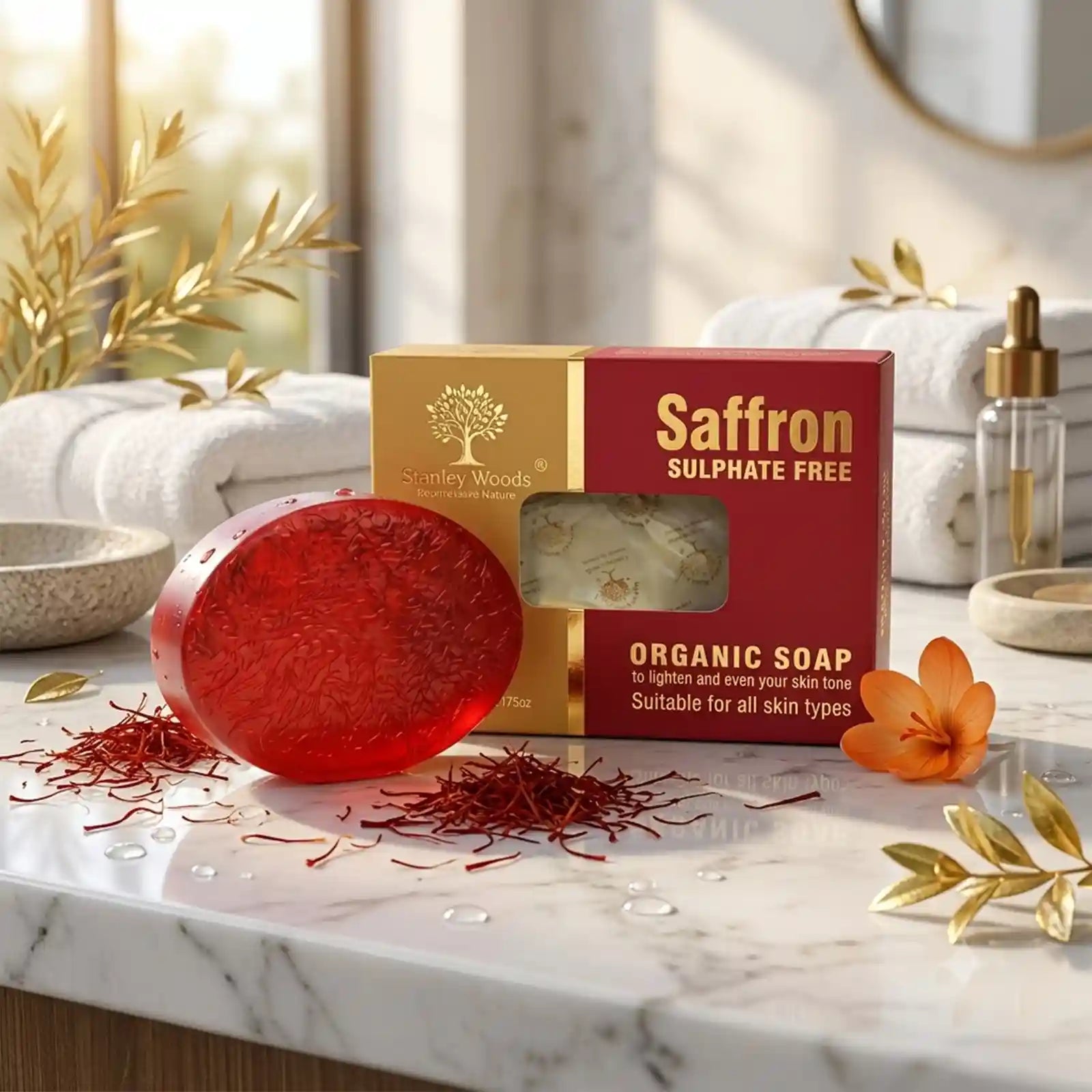 Saffron Soap